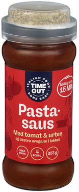 Time Out Pastasaus med Tomat og Urter 353g
