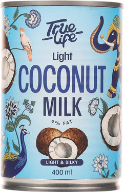 True Life Light Coconut Milk 9% Fat 400ml