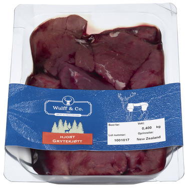 Kronhjort Grytekjøtt