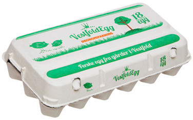 Vestfoldegg 18 Pk Økonomipakning