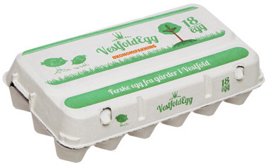 Vestfoldegg 18 Pk Økonomipakning