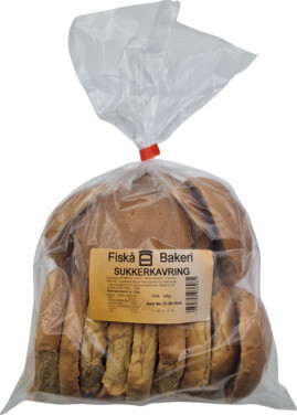 Fiskå Sukkerkavring 320g Fiskå Bakeri