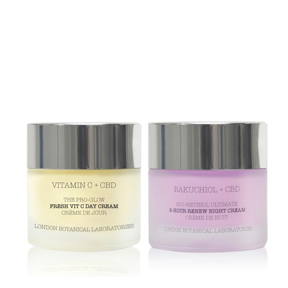 Vitamin C Day Cream+ Bakuchiol Night Cream