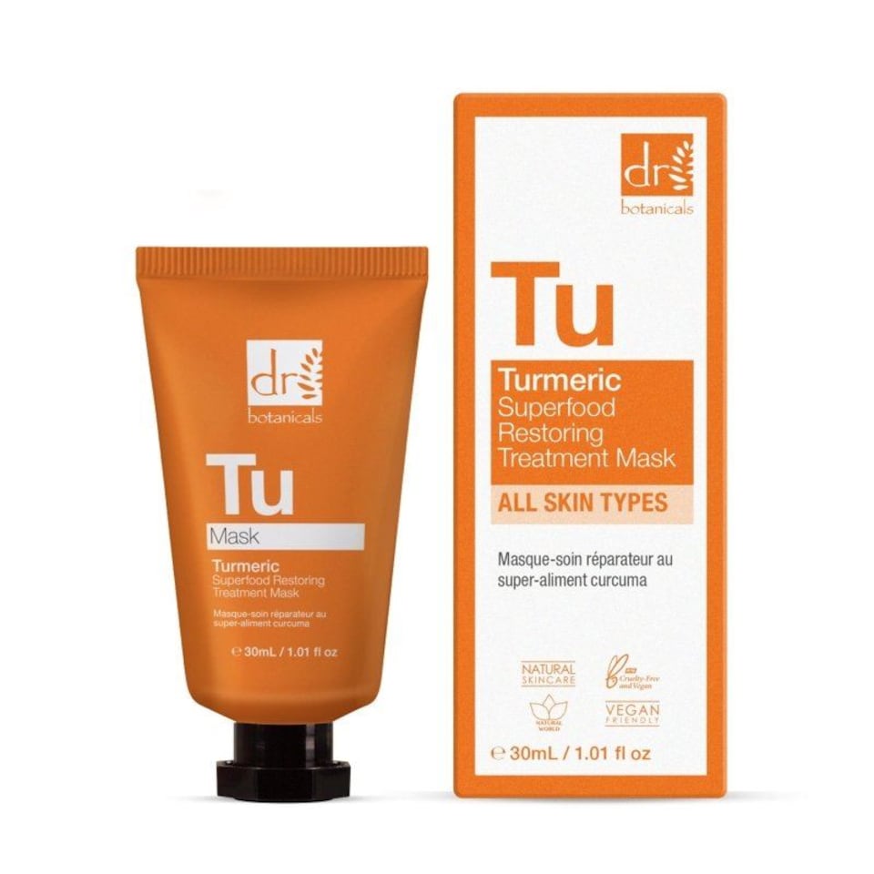 Dr. Botanicals Advanced Turmeric Superfood Anti-Ageing Restoring Treatment Mask 30ml