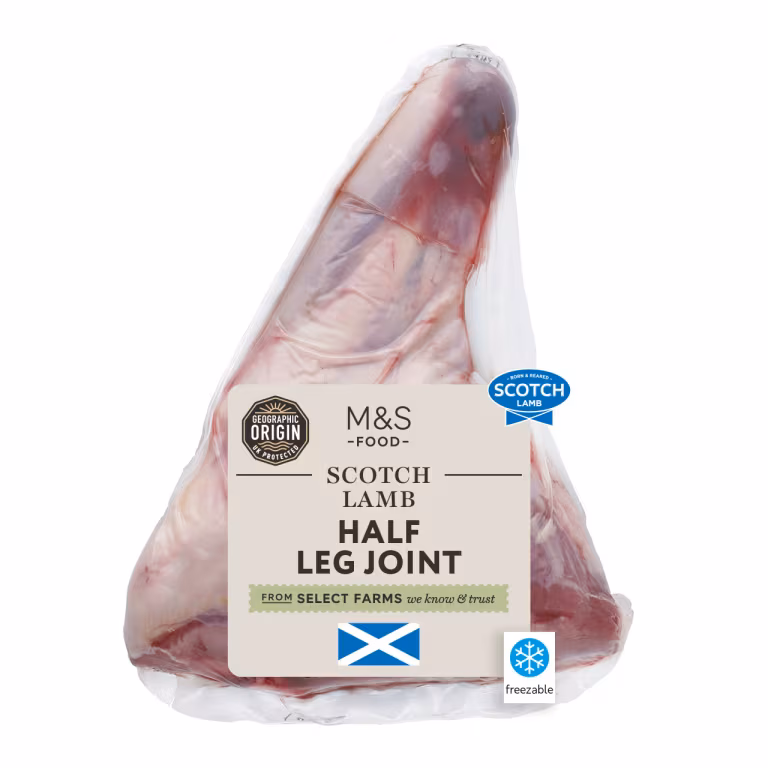 M&S Scotch Lamb Half Leg Joint