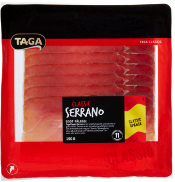 Taga Classic Serrano 60x150g Display