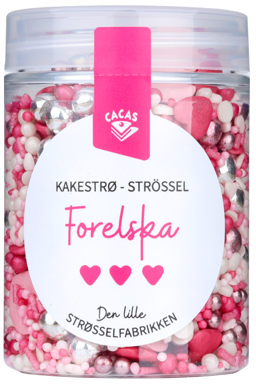 Kakestrø Valentine Forelska 85g Cacas