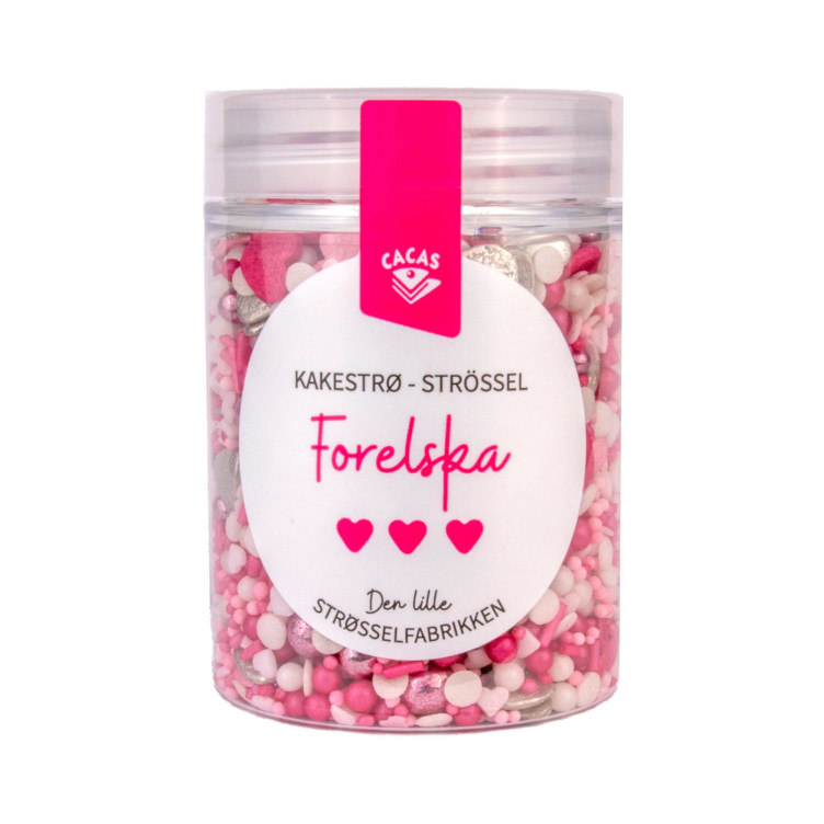 Kakestrø Valentine Forelska 85g Cacas