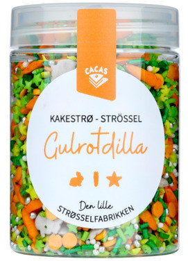 Kakestrø Gulrotdilla 80g Cacas