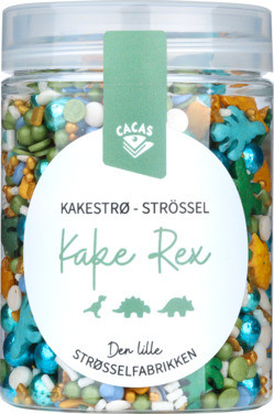 Kakestrø Dinosaur Kake Rex 80g Cacas
