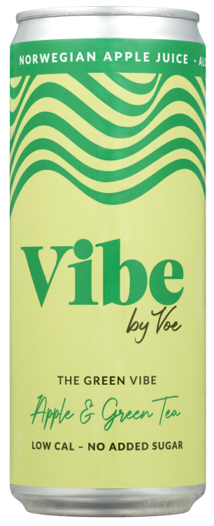 Vibe By Voe Apple&Green Tea 0,33l boks