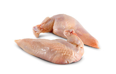 Kyllingbryst med Skinn og Vingeben 2.5kg Singelfryst Vestfold Fugl