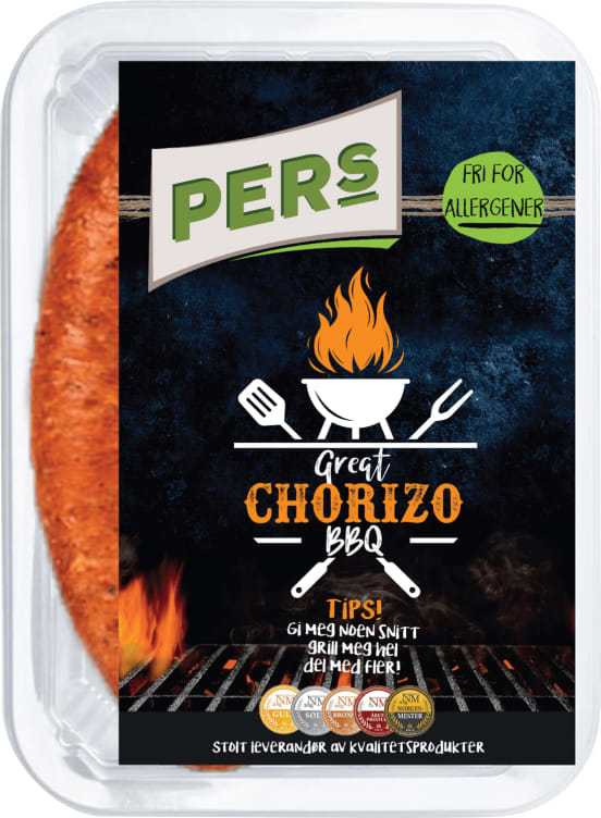 Chorizo Bbq 350g Pers Kjøkken