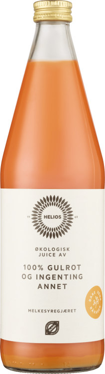 Gulrotjuice Økologisk 0,75l Helios