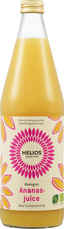 Ananasjuice Økologisk 0,75l Helios