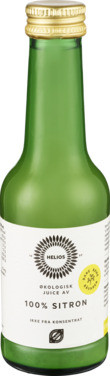 Helios Sitronjuice 200ml Økologisk