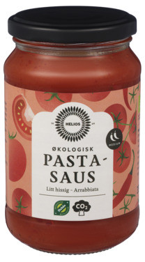 Helios Pastasaus Arrabbiata 350g Økologisk