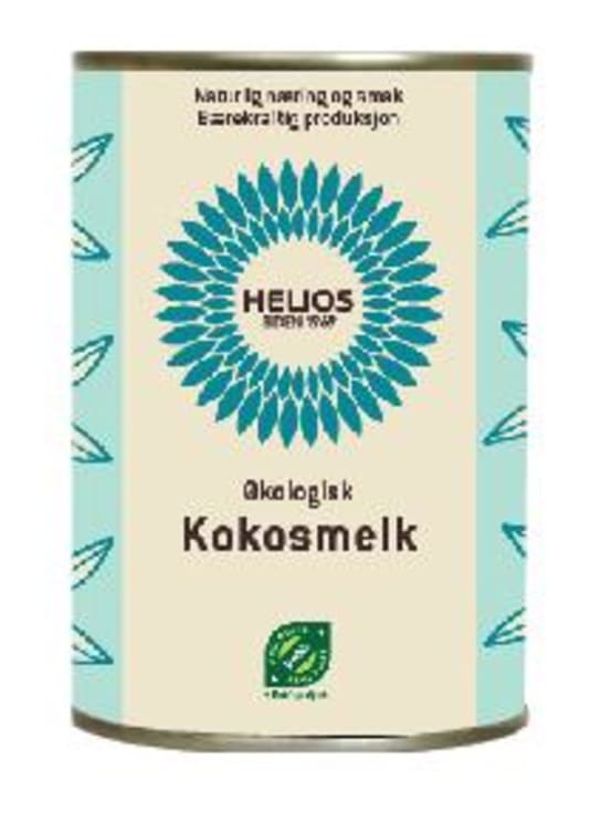 Kokosmelk Økologisk 400ml Helios