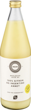Helios Sitronjuice 750ml Økologisk