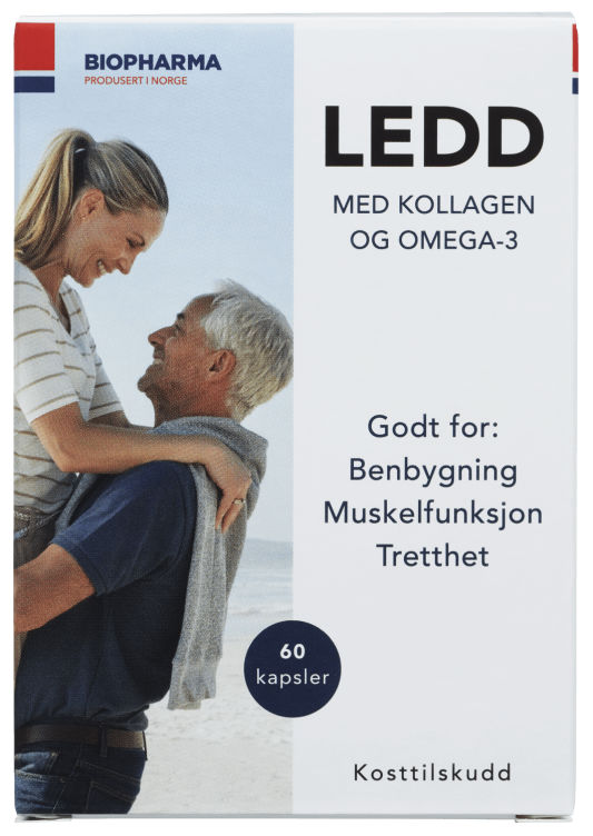 Trippel Ledd Kollagen&Omega 3 60stk Biopharma