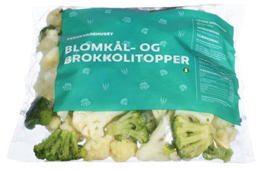 Ferskvarehuset Blomkål- og Brokkolitopper 1500g