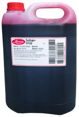 Solbærsirup 5l Lerum