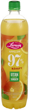 Appelsinsaft Utan Tilsett Sukker 0,9l
