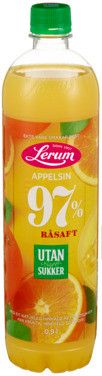 Appelsinsaft Utan Tilsett Sukker 0,9l