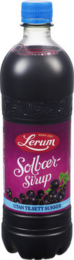 Solbærsirup Utan Tilsett Sukker 0.75l Lerum