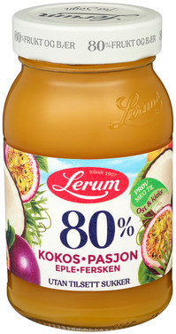 80% Kokos-pasjon 335g Lerum