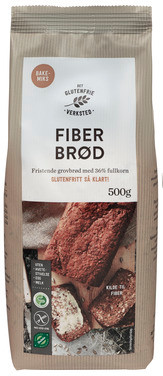 Fiberbrød 500g Detglutenfrieverksted