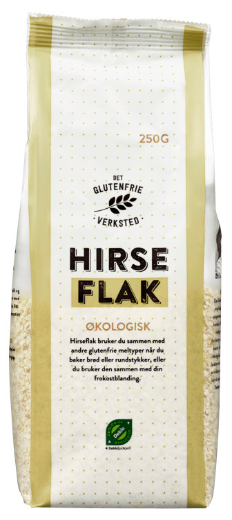 Hirseflak Økologisk 250g Dgv