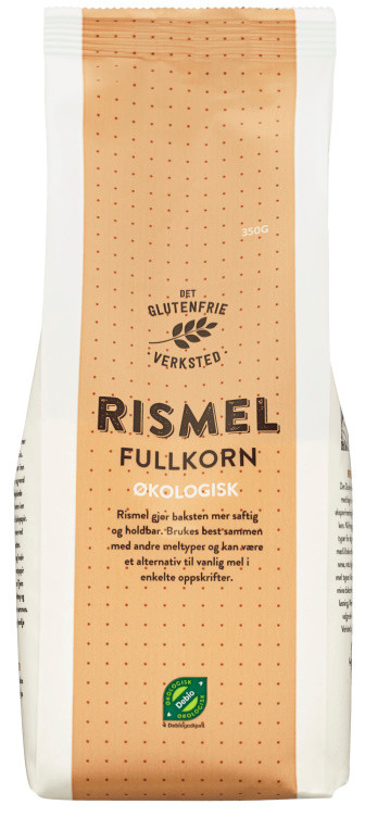 Rismel Fullkorn Økologisk 350g Dgv