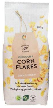 Cornflakes uten Sukker Det Glutenfrie Verksted