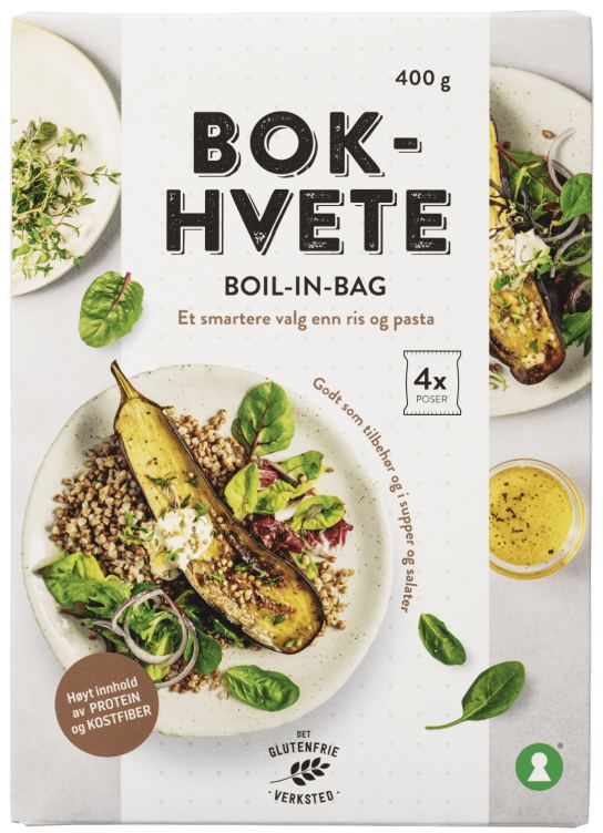 Bokhvete Boil In Bag 400g Dgv