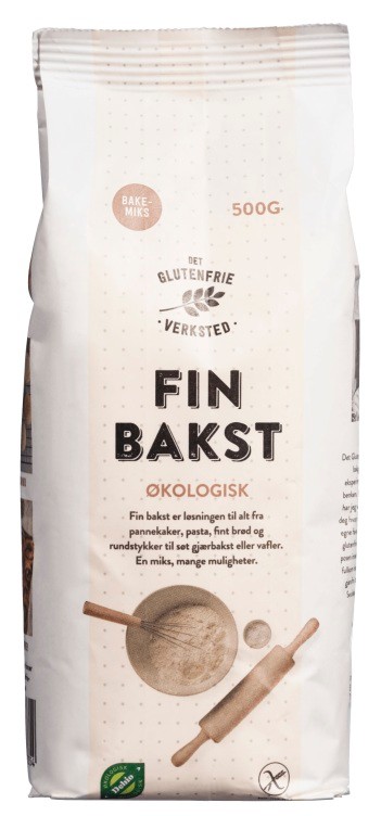 Fin Bakst Mel glutenfri Økologisk 500g Dgv
