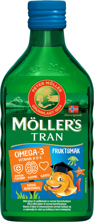 Møllers Tran Fruktsmak 250ml
