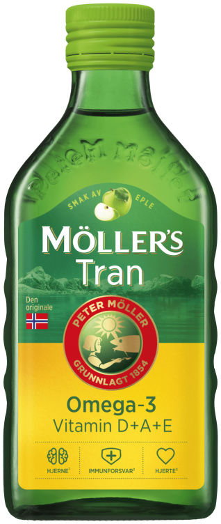 Møllers Tran Eplesmak 250ml