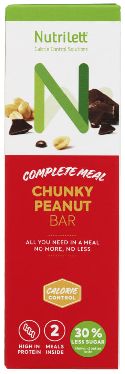 Nutrilett Bar Chunky Peanut 2x59g