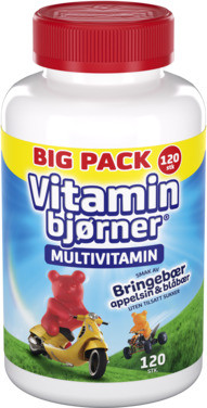 Vitaminbjørner Original Big Pack 120stk