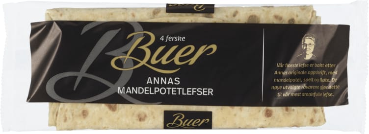 Mandelpotetlefser 4stk 275g Buer