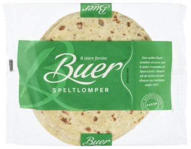 Speltlomper Ferske 8stk Buer