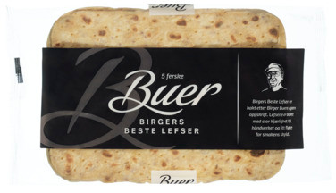 Birgers Beste Lefser 5stk Ferske Buer