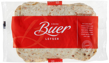 Buer Lefser 6stk Ferske