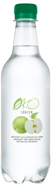 Øko Logisk Kildevann 50cl Eplesmak Smaksatt med Økologisk Fruktjuce med Kullsyre