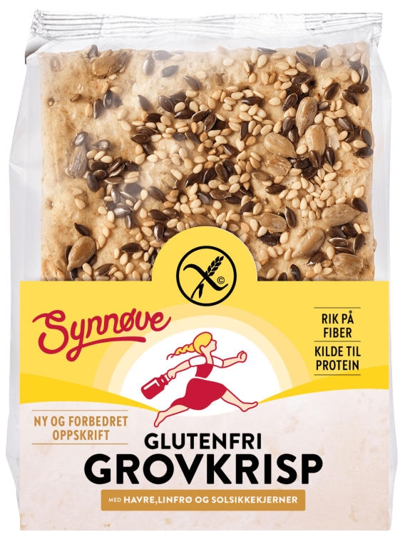 Grovkrisp glutenfri 150g Synnøvefinden
