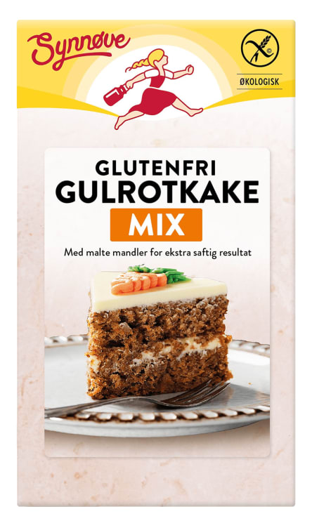 Gulrotkakemix 400g Synnøve Finden