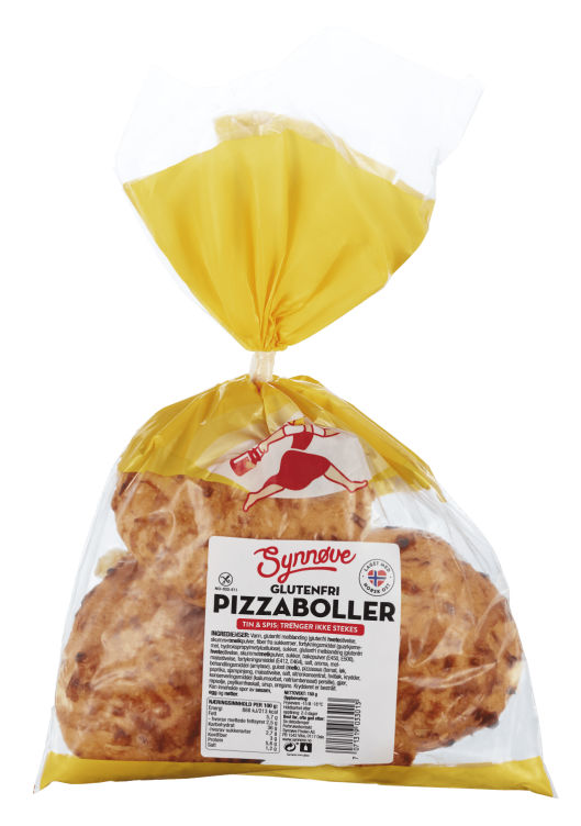 Pizzaboller glutenfri 150g Synnøve Finden