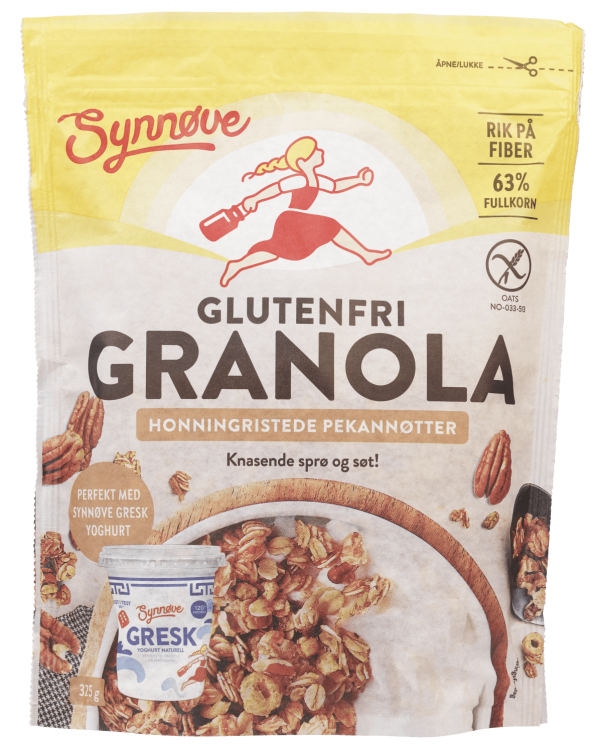 Granola Pekan Gl.Fri 325g Synnøve Finden