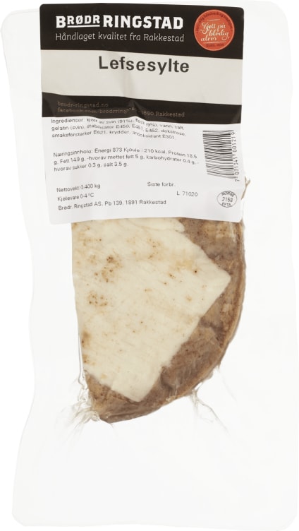 Lefsesylte Halv 400g Brødr.Ringstad